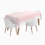MANTEL IMPERMEABLE PLEGADO XMAS ROSÉ 220X140CM 1UD