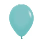 GLOBOS LÁTEX 12" 50Uds FASHION AQUAMARINA 037