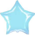 GLOBO FOIL 18" ESTRELLA AZUL PASTEL