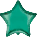 GLOBO FOIL 18" ESTRELLA VERDE