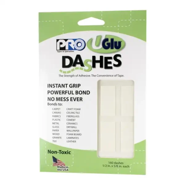 PRO UGLU DASHES 160 PEGATINAS DOBLE CARA