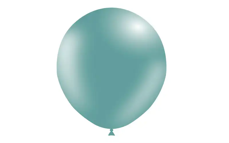 118p54 GLOBOS LÁTEX 18" 25Uds SERENE GREEN 118P54 - Imagen 1